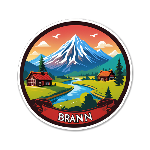 Brann Logo med Ryen Landskap