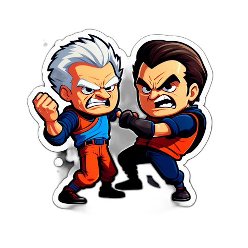 Due Rivali in Duello Comico