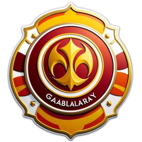 Gairah Galatasaray: Stiker Emblem Dengan Sentuhan Emas