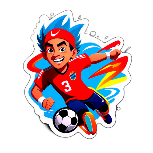 Energisk sportsreportasje med 'Marca'