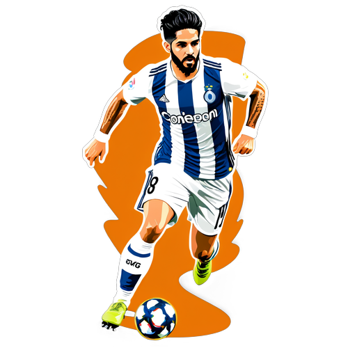 Στιγμιότυπο του Isco σε δράση