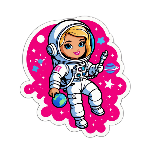 Barbie jako astronautka