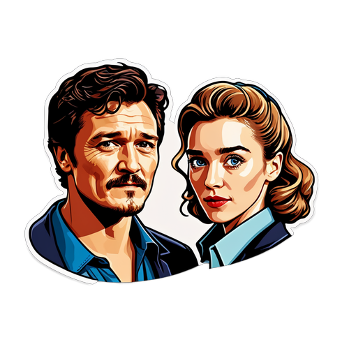 Pedro Pascal at Vanessa Kirby: Ang Sticker na Magpapalutang sa Iyong Paboritong Iconic na Tauhan!