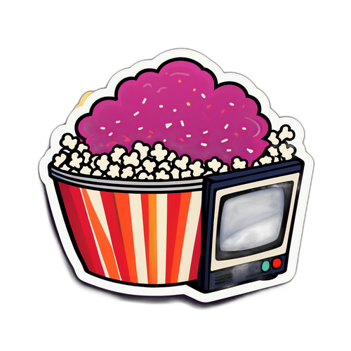 Filmabend Aufkleber