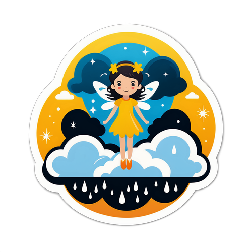 天氣圖示小仙女