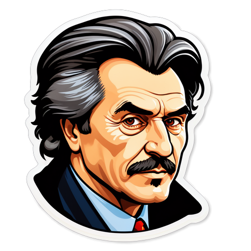 Sticker inspirat de Sorin Dumitrescu