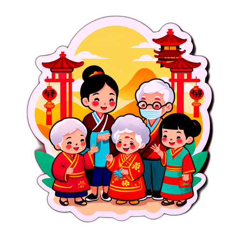 重陽節慶祝家庭團圓