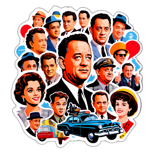Tom Hanks Filmlerinin Klasik Kolaj Tasarımı