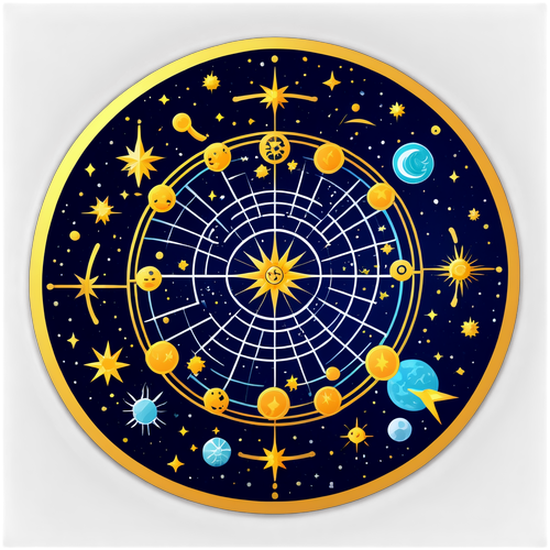 Unlock the Secrets of the Cosmos: Stunning Constellation Map Sticker You Can’t Miss!