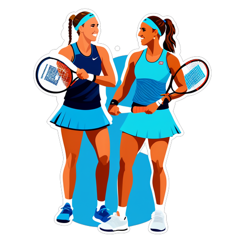 Sportowy design Aryny Sabalenki i Madison Keys w Australian Open