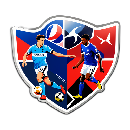 Rangers vs Tottenham Sticker