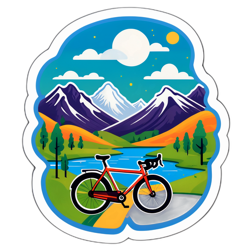 Fiets Inspiratie Sticker