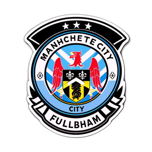 曼城對富咸的獨特貼紙設計