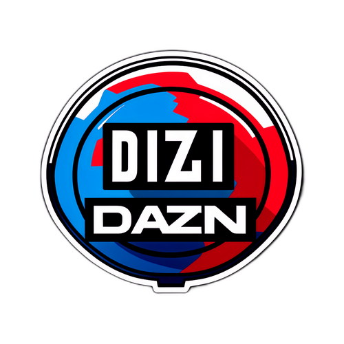 DAZN TV logó sportos hangulatban