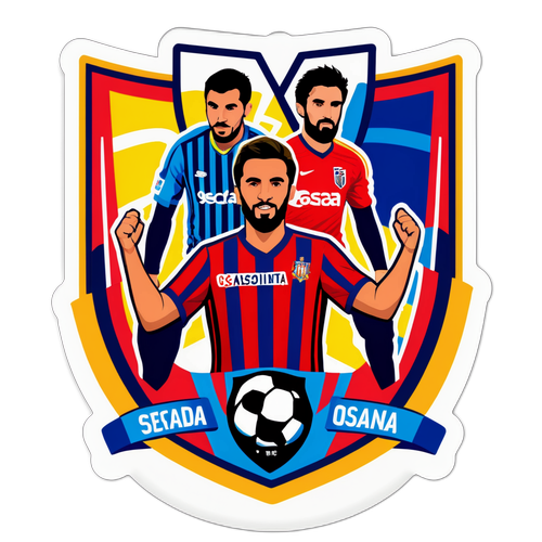 Sticker Real Sociedad đối đầu với Osasuna