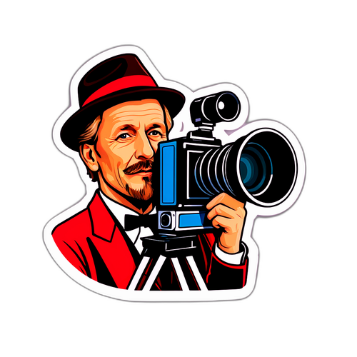 Johan Renck med filmkamera