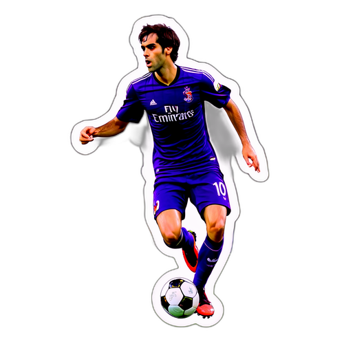 Adesivo Dinamico di Kaka in Azione