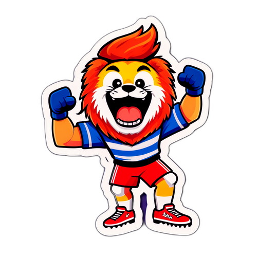 สติกเกอร์เชียร์ฟุตบอลสุดน่ารัก