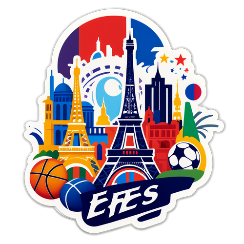 Paris'in Sembolüyle Bütünleşen Anadolu Efes Logosu: Spor ve Kültürün Nefes Kesici Birleşimi!