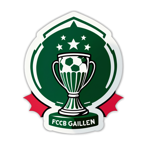 Les Émotions de la Victoire: FCB - St. Gallen en Fête avec le Logo du Trophée! 🎉⚽