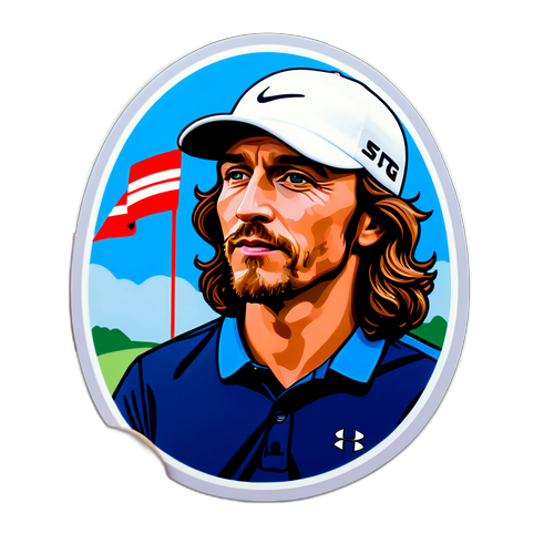 Tommy Fleetwood på golfbanan