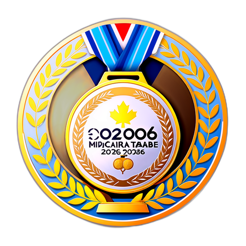 Medaille Tafel voor de Winterspelen 2026