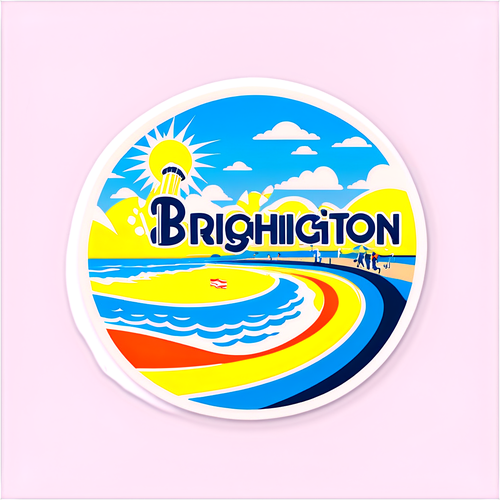 Furaha ya Brighton! Mashabiki Wakisherehekea Goli kwa Jua Mbali na Ufuo!