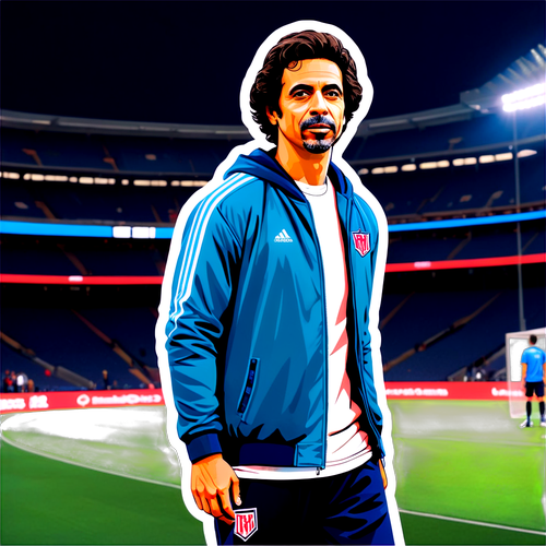 Arte Exclusiva de Kevin Serna em um Estádio