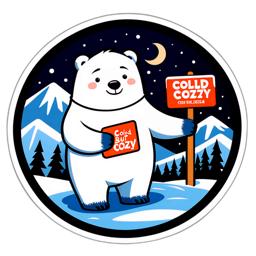 Yayla Manzarası ve Sevimli Kutup Ayısı