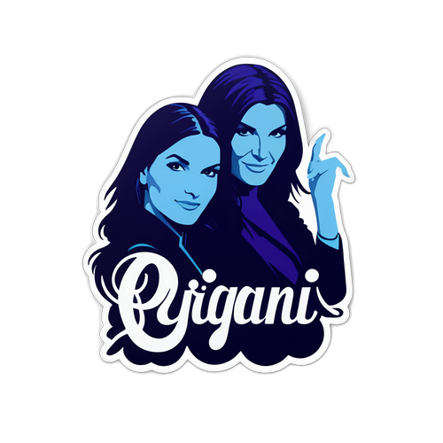 Design minimalista con silhouette di Grignani e Pausini