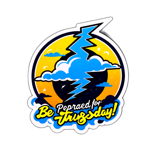 Wees voorbereid op storm donderdag!