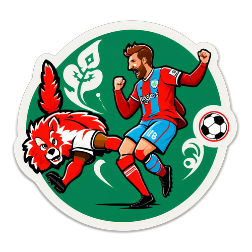 Sticker der fanger ånden af Nottingham Forest vs. Brighton