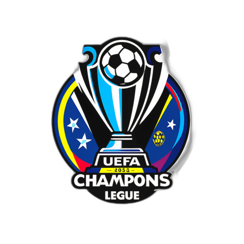 UEFA Champions League 2025 Sticker Design