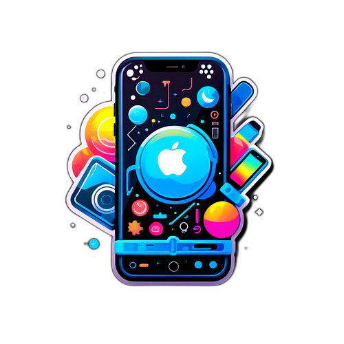 Toekomstige iPhone Sticker