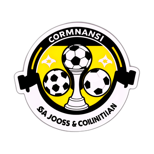 Adesivo da Celebração do Jogo entre São José e Corinthians