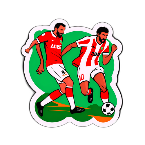 Sticker ya Soka ya Alanyaspor na Gaziantep