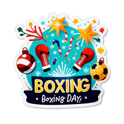 En legende design, der fejrer Boxing Day