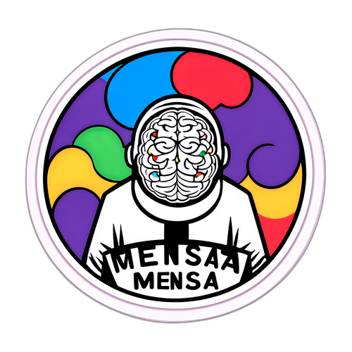 Mensa Felleskap Klistremerke