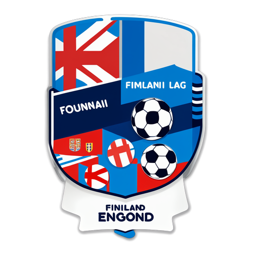 Jalkapallon Yhdistämät Liput: Suomi vs. Englanti