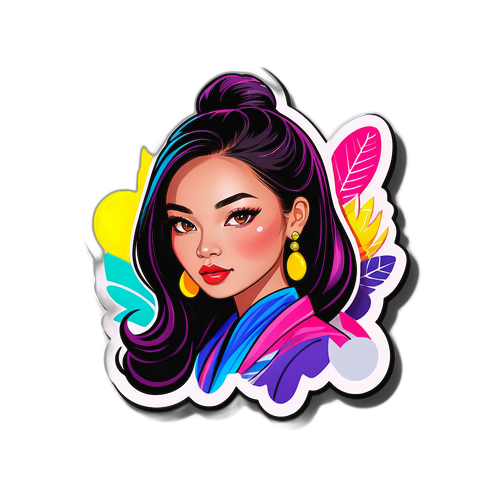 Moderne sticker af Mascha Vang