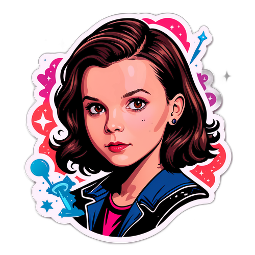 एक जादुई स्टिकर