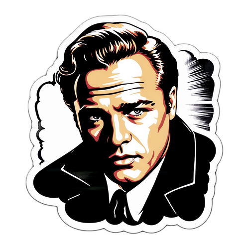 Posteriore di un Film Classico con Marlon Brando