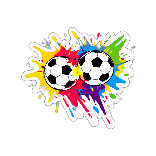 Dua Bola Sepak yang Bertabrakan