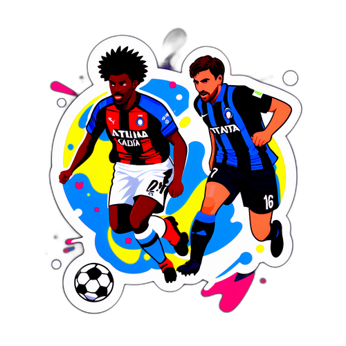 Sticker Permainan Atalanta vs Cagliari