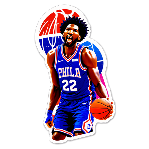 Magna-Dominya: Sticker ni Joel Embiid na Puno ng Enerhiya at Galit sa Court!