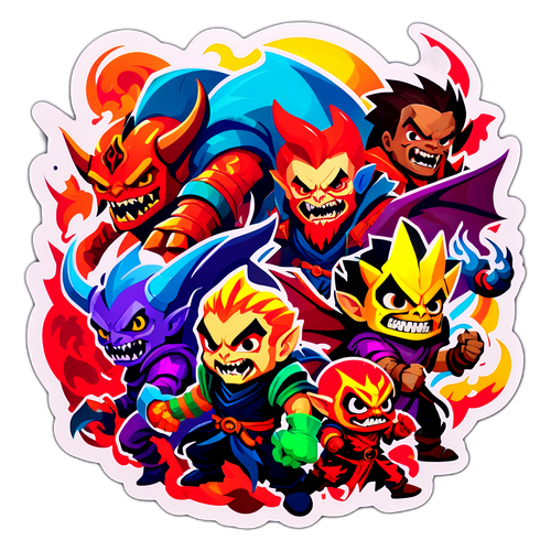 Diablo karakterek harca szörnyek és hősök ellen