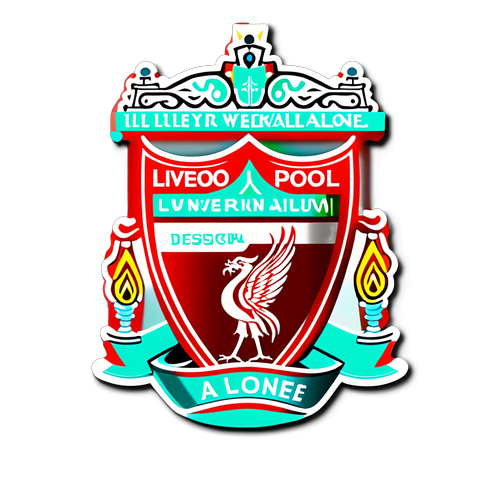 Sticker van Liverpool Stadion