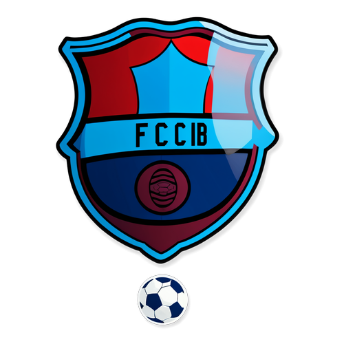 Barcelona Futbol Heyecanı Stickerı