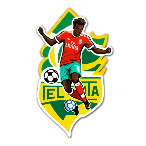 Sticker für unvergessliche Momente im Estoril-Benfica-Spiel