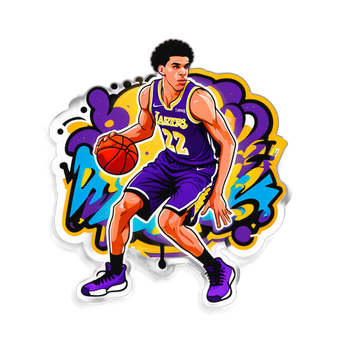 Sticker ng Dribbling ni Lonzo Ball